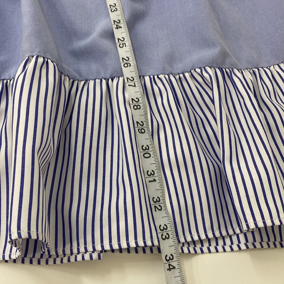 Pomander Place Tuckernuck Tiered Mini Swing Dress Women's Large - Picture 12 of 15